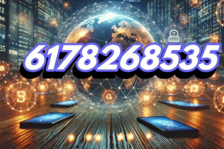 Beyond The Digits: Unpacking The Role Of 6178268535 In Modern Technology